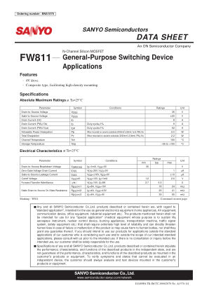 FW811 数据手册首页