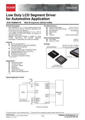BU91796BMUF-M datasheet cover page