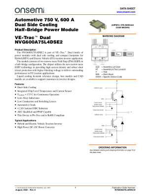 NVG600A75L4DSE2 datasheet cover page