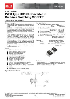 BM2P0361-Z datasheet cover page