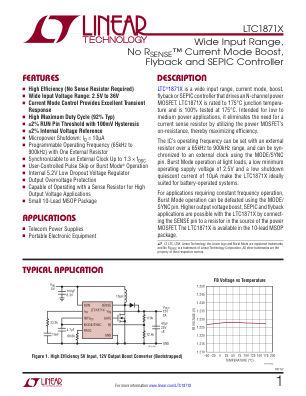 1871XF datasheet cover page