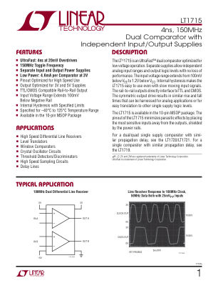 1715FA datasheet cover page
