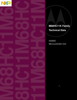 M68HC11K datasheet cover page