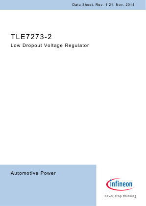 TLE7273-2 数据手册首页