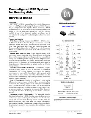 R3920 数据手册首页