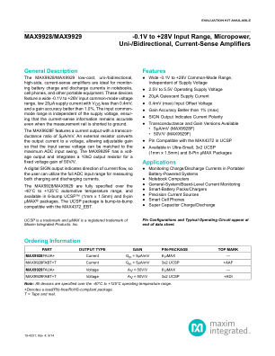 MAX9928-MAX9929 datasheet cover page