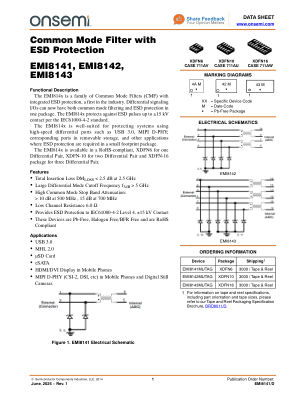 EMI8141 数据手册首页
