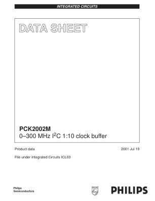 PCK2002M 数据手册首页
