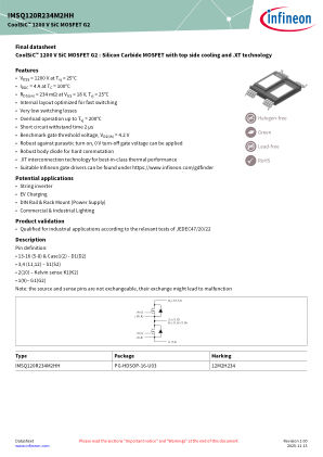 IMSQ120R234M2HH datasheet cover page