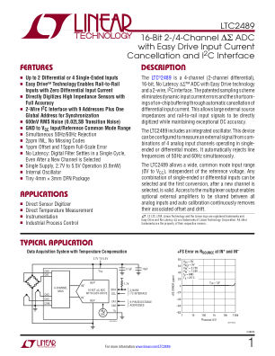 2489FB datasheet cover page
