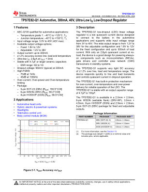 TPS7E82-Q1 datasheet cover page