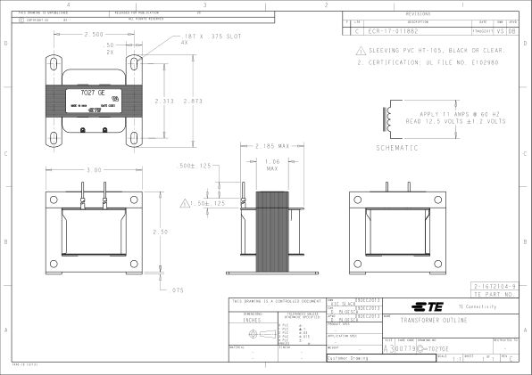 7027GE datasheet cover page