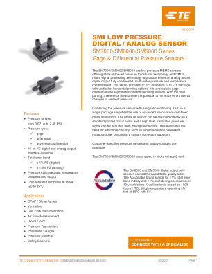 SM5391-BCE-S-001.00-131 datasheet cover page