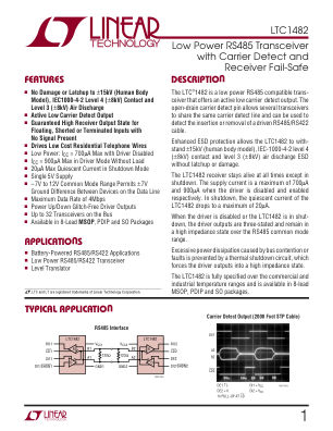1482F datasheet cover page