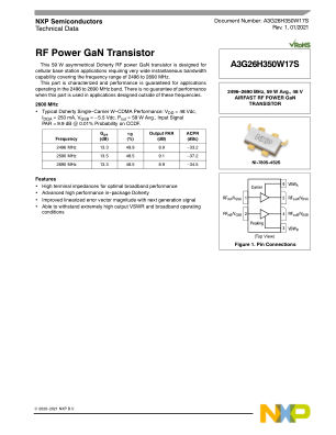 A3G26H350W17S 数据手册首页