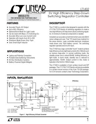 1432F datasheet cover page
