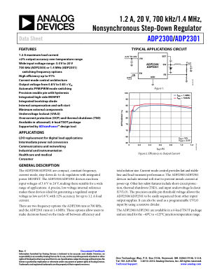 ADP2300 数据手册首页