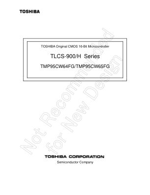 TMP95CW65FG 数据手册首页