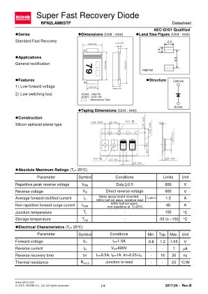 RFN2LAM6STF datasheet cover page