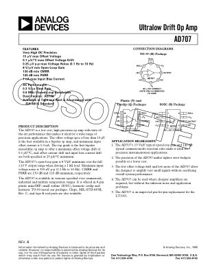 2143387AD707 datasheet cover page