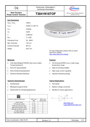 T3841N18TOF-VT datasheet cover page