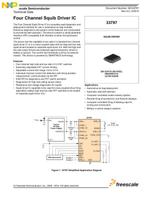 MC33797 datasheet cover page