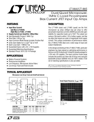 146465F datasheet cover page