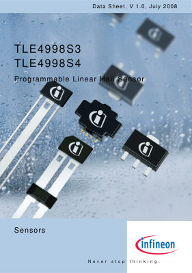 TLE4998S 数据手册首页
