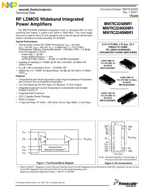 MW7IC2240N 数据手册首页