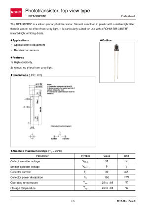 RPT-38PB3F 数据手册首页