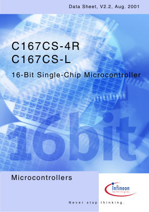 C167CS4R 数据手册首页