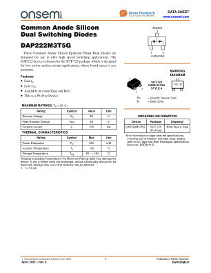 DAP222M3 数据手册首页