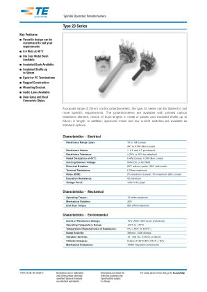 23ESA472MMF50AF datasheet cover page