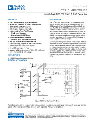 LTC9101-2B-9102 datasheet cover page