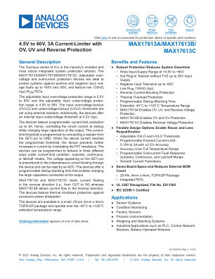 MAX17613A-MAX17613C datasheet cover page