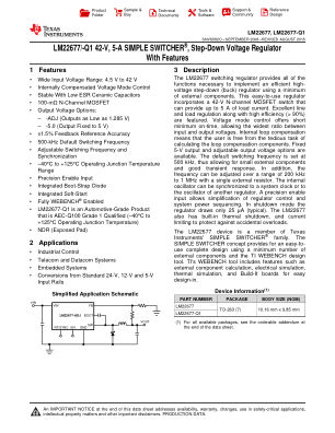 LM22677-Q1 datasheet cover page