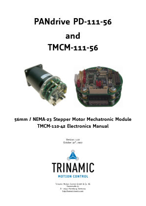 TMCM-111-56 数据手册首页