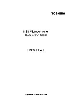TMP89FH46LDUG datasheet cover page