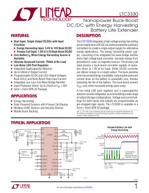 3330FC datasheet cover page