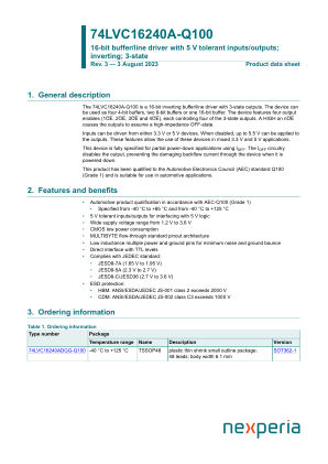 74LVC16240ADGG-Q100653 datasheet cover page