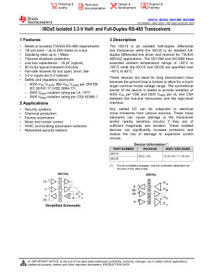 ISO35 数据手册首页