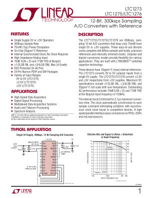 127356FA datasheet cover page