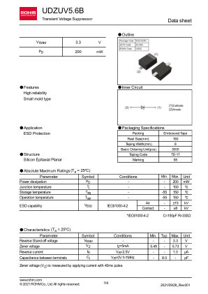 UDZUVTE-175.6B datasheet cover page
