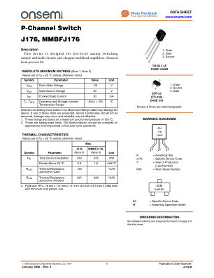 J175 数据手册首页