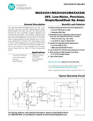 MAX44241-MAX44246 datasheet cover page