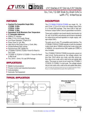 26061626FC datasheet cover page