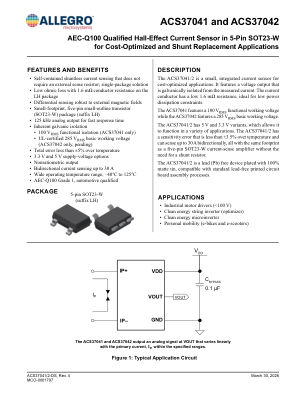 ACS37041-2 数据手册首页