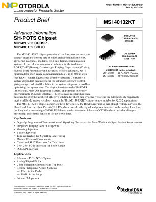 MS140132KTPB datasheet cover page