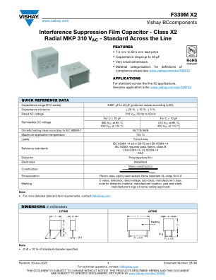 F339MX2 datasheet cover page