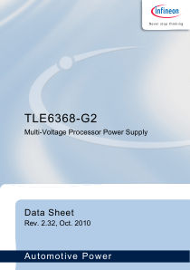 TLE6368G2 数据手册首页